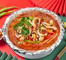 Squid with Vermicelli