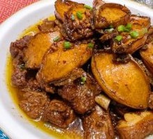 Braised Spare Ribs with Abalone