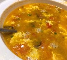 Tomato and Pork Meatball Soup