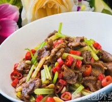 Stir-fried Pork Dried Meat