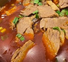 Spicy Beef Hot Pot in Mini Pot