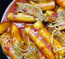 Soy-Glazed Chicken with Rice Noodles