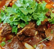 Yellow Beef Hot Pot