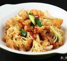 Spicy Cauliflower in Hot Pot