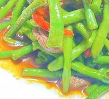 String Beans with Shredded Pork