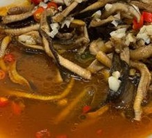 Oil-Poured Eel Strips