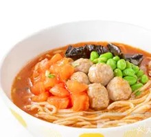 Tomato Meatball Noodles