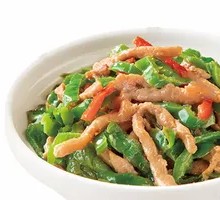 Green Pepper Shredded Pork