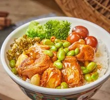 Braised Mountain Chicken Rice