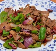 Sichuan-style Pickled Pepper Pork Liver