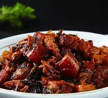 Dried Mustard Greens with Minced Pork