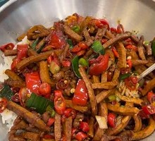 Fragrant Tofu and Pork Rice Bowl