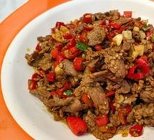 18-Second Stir-Fried Fresh Beef