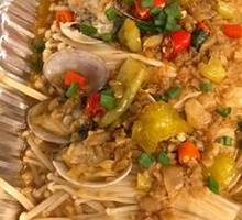 Aluminum-Wrapped Enoki Mushrooms