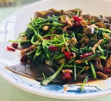 Pork Shreds with Vermicelli and Cilantro