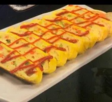 Cheese Omelette Roll