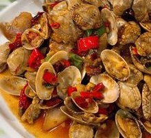 Spicy Stir-Fried Clams