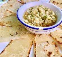 Garlic Duck Egg Pancake
