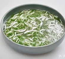 Leek and Silver Fish Soup