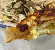 Green Pepper Egg Pancake