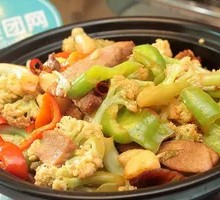 Spicy Cauliflower in Hot Pot