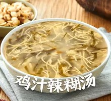 Chicken丝 Spicy Thick Soup