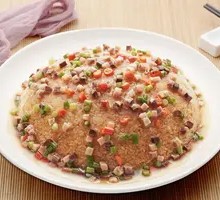 Sauce-drenched Rice Crackers