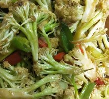 Spicy Cauliflower in Hot Pot