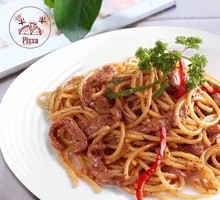 Black Pepper Grilled Sausage Pasta