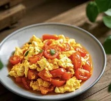 Scrambled Eggs with Tomatoes