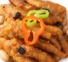Steamed Chicken Feet with Fermented Black Beans