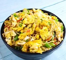 Shredded Pork Egg Noodles