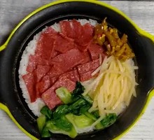 Spicy Bacon Baozi Rice