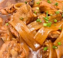 Stewed Young Rooster with Vermicelli