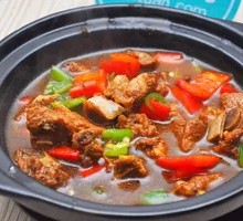 Braised Pork Rib Rice