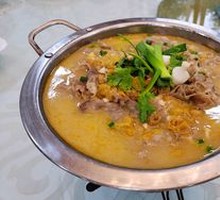 Beef and Enoki Mushroom Hot Pot