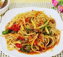 Beef Stir-Fried Noodles