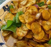 Stir-Fried Tofu Skin Rolls