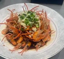 Oil-Poured Small River Shrimp