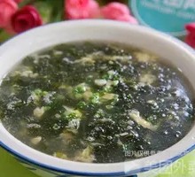 Seaweed and Egg Soup