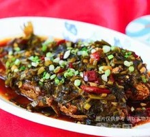 Braised Pork Shreds with Green Beans and Preserved Vegetable Rice