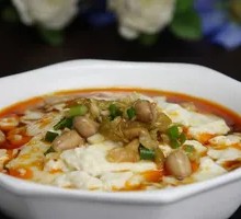 Tofu Brain Mixed Spicy Soup
