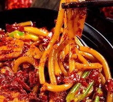 Spicy Beef Fried Rice Noodles
