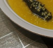 Braised Sea Cucumber with Millet
