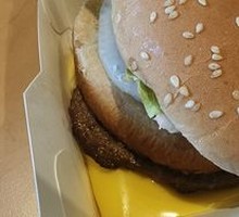 Double Cheese Grilled Beef Burger