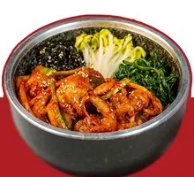 Spicy Octopus Fried Rice