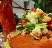 Stir-fried Boston Lobster with Ginger and Scallions