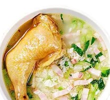 Chicken Leg Rice Soup