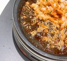 Steamed and Baked Prawn with Tail