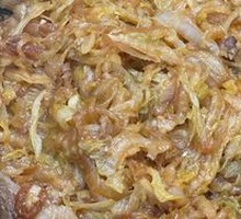 Braised Pork Belly with Sour Cabbage
